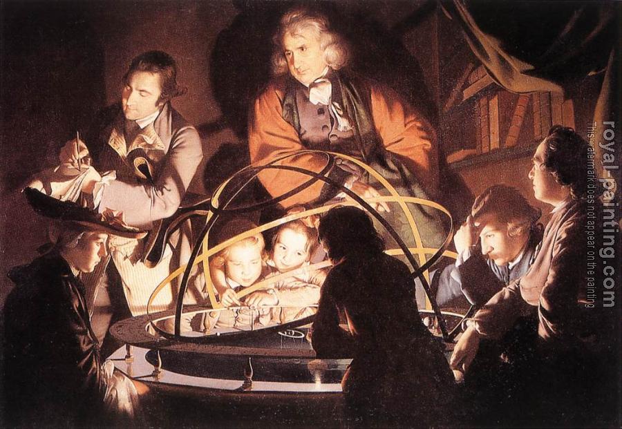 Joseph Wright Of Derby : A Philosopher Lecturing with a Mechanical Planetary